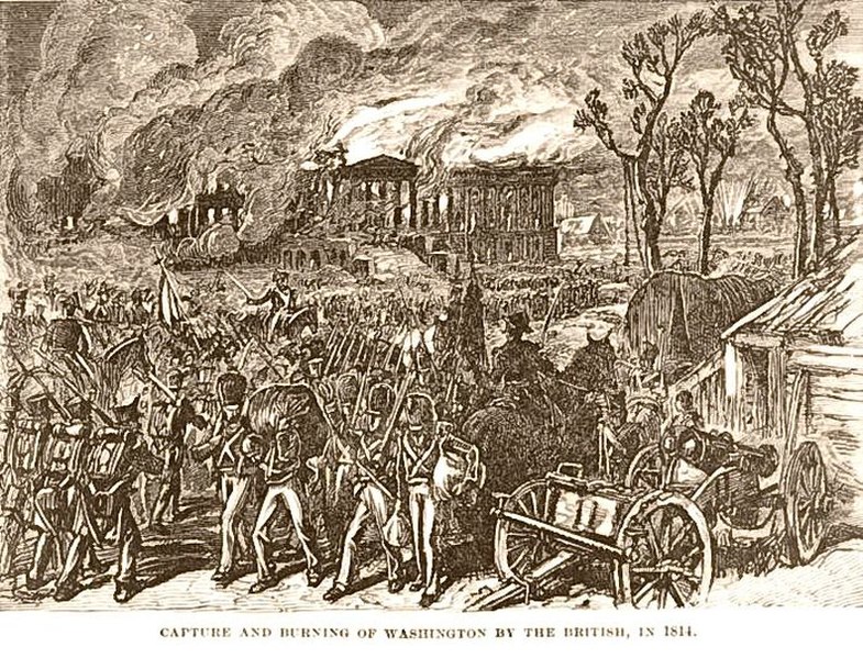 burning of washington