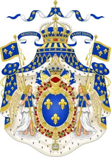 Grand Royal Coat of Arms of France.svg
