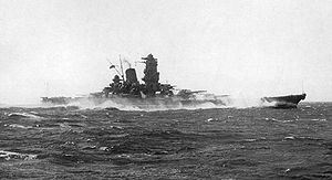 The Yamato during sea trials off Japan near Bungo Strait, 20 October 1941.