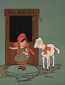 Mary had a little lamb 2 - WW Denslow - Project Gutenberg etext 18546.jpg