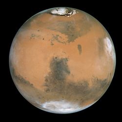 The planet Mars