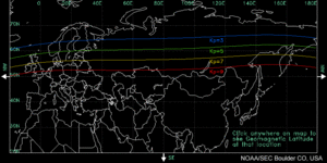 Kp map of Eurasia