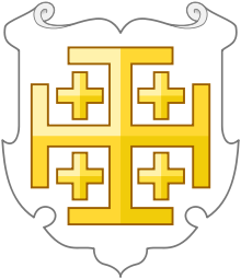 Coat of Arms of the Kingdom of Jerusalem.svg