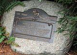 Pony Express historical marker in Orinda, California