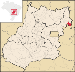 Location in Goiás state