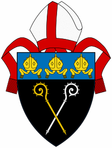 Coat of Arms of the Diocese of Llandaff.svg