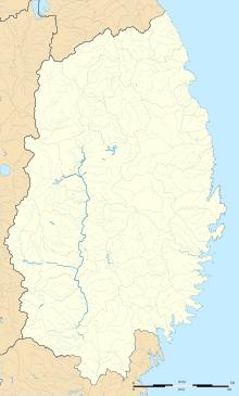 RJSI is located in Iwate Prefecture