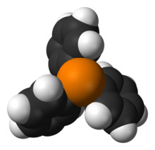 Space-filling structure of PPh3