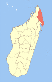 Location in Madagascar