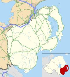 Dundrum is located in County Down