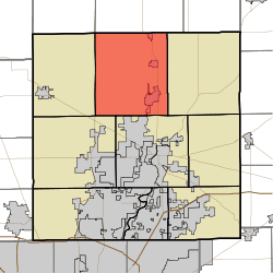 Location in Hamilton County