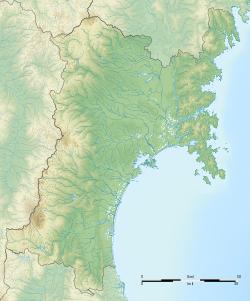 Aoba Castle 青葉城 is located in Miyagi Prefecture