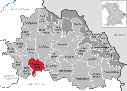 Saldenburg in FRG.svg