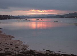 Sunset over River Teign - geograph.org.uk - 379534.jpg