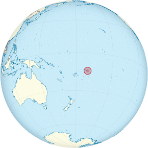 Location of American Samoa