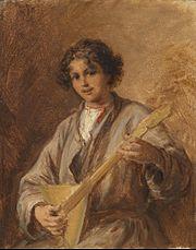 Beer, Russian boy with balalaika.jpg