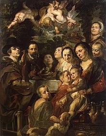 Retrato del artista con su familia, por Jacob Jordaens.jpg