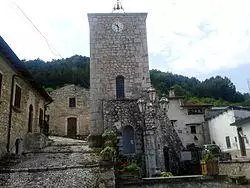 Tower of the church of S. Martino in Agne.