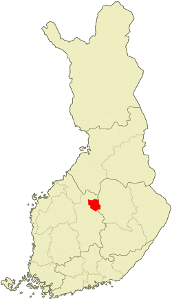 Location of Viitasaari in Finland