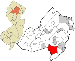 Location in Morris County and the state of New Jersey.