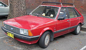 1982 Ford Laser (KA) Ghia 5-door hatchback (22643862523).jpg