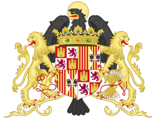 Ornamented Coat of Arms of Queen Isabella of Castile (1474-1492).svg