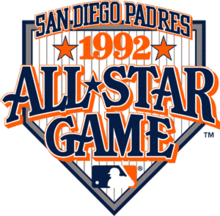 1992 Major League Baseball All-Star Game logo.png