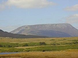 View across Lough Nadourcon to Muckish Mountain - geograph.org.uk - 431488.jpg
