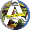 Official seal of Arvin, California