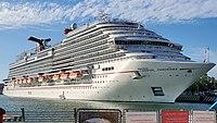 Carnival Panorama docked in Puerto Vallarta 1-8-2020 (cropped).jpg
