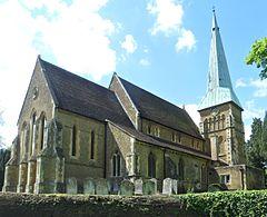 St Mary the Virgin's Church, The Street, Shalford (May 2014) (3).jpg
