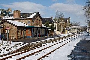 Ardgay Station after a Snowfall - geograph.org.uk - 723950.jpg