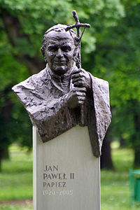 Park Jordana w Krakowie - JPII.JPG