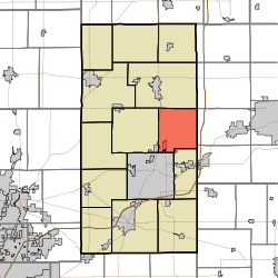 Location in Madison County