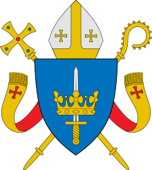 Coat of arms of the Diocese of Stockholm.svg