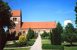 The church in Faxe, Fakse