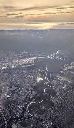 Santa Ana River, Lake Norconian, Prado Flood Control Basin.jpg