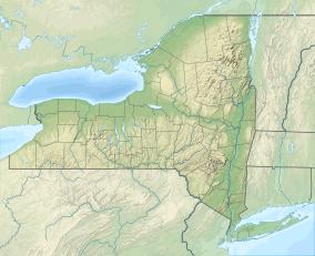 Map showing the location of Theodore Roosevelt Inaugural National Historic Site