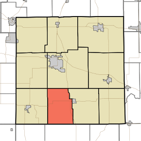 Location in Marshall County