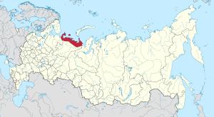 Map of Russia - Nenets Autonomous Okrug.svg