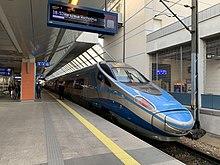 ED250 of PKP Intercity at Kraków Główny train station, Poland, 2019 front.jpg