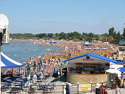 A beach in Anapa