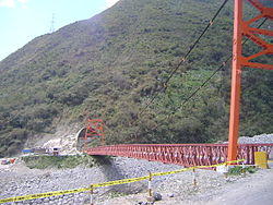 A bridge in the San Ramón District