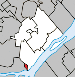 Location within L'Assomption RCM