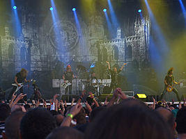 Edguy at Kavarna Rock Fest 2009.
