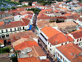 Saint-Pierre-d'Oléron seen from the tower