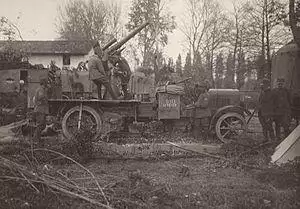 WWI - Eleventh Battle of the Isonzo - Italian 75mm anti-aircraft gun.jpg