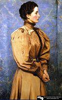 Lilla Cabot Perry, Portrait of Baroness R..jpg