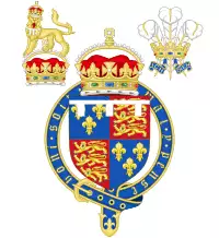 Coat of Arms of the Tudor Princes of Wales (1489-1574).svg