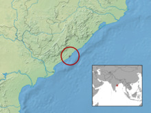 Barkudia melanosticta distribution (colored).png